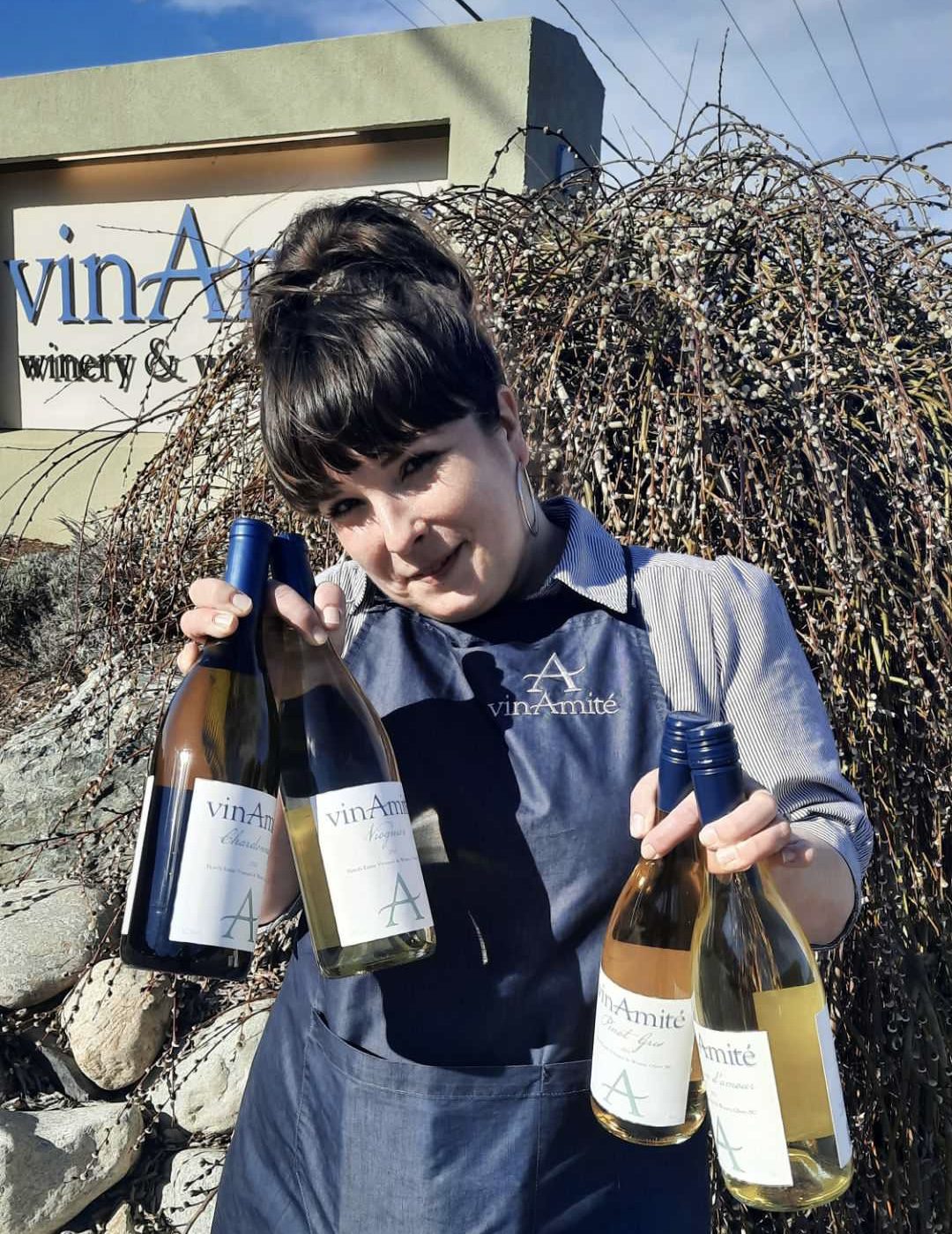 Catherine Coulombe | Winemaker at vinAmité Cellars in Oliver BC
